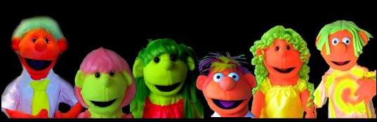 Black light puppet by THP