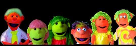 Black light puppet by THP