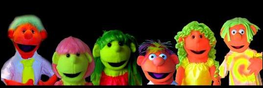 Black light puppet by THP