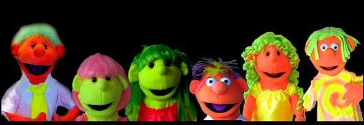 Black light puppet by THP