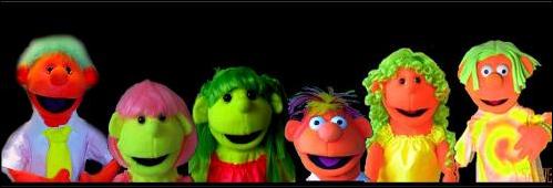 Black light puppet by THP
