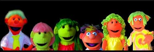 Black light puppet by THP